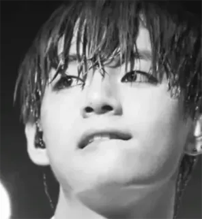 🤤 kpop, bts, v, sänger, promi, idol telegram sticker