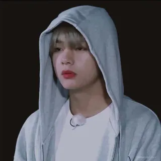 🥢 V K-pop, Coreano, Cantante, Idol, V, BTS, Maschio, Uomo, Felpa con cappuccio telegram sticker