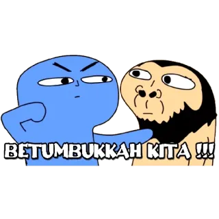 😠 BETUMBOKKAH KITA !!! telegram sticker