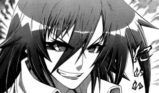 😏 Manga, Anime, Wütend, Wild, Entschlossen telegram sticker