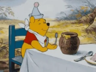 🌟 Winnie the Pooh Winnie-the-Pooh HUNNY telegram sticker