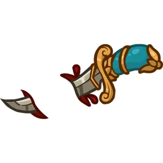🔪 weapon, dagger, blood, knife, blade telegram sticker