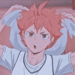 💫 Hinata Shoyo Haikyuu!! Hinata Shoyo, Haikyuu!!, Anime, Volleyball, Manga, Sport, Cartoon telegram sticker