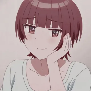 😏 Anime, Hoạt hình, Cô gái, Dễ thương, Nhân vật, Manga telegram sticker