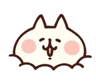 😕 mèo, dễ thương, động vật, hoạt hình, kawaii telegram sticker