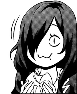 😶 anime, manga, woman, funny, cartoon telegram sticker