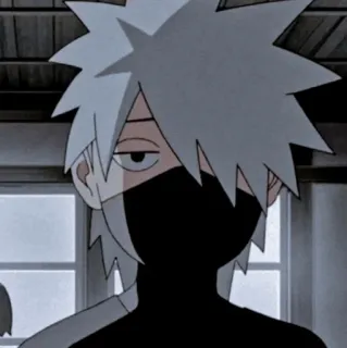 😑 Kakashi Naruto Anime, Mangá, Kakashi, Naruto, Ninja, Desenho animado, Personagem telegram sticker