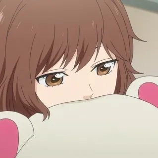 🥡 anime, girl, cute, female, cartoon telegram sticker