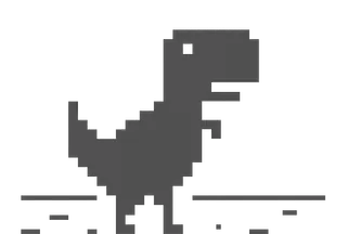 🌟 dinosaur, pixel art, 8-bit, retro, gaming, t-rex telegram sticker
