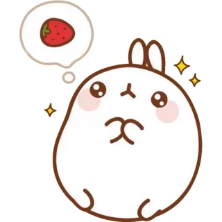 Molang telegram stickers