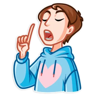 ☝️ telegram sticker