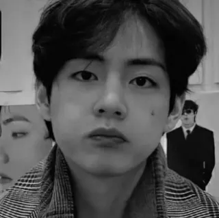 🤓 V BTS, K-pop, Айдол, Певец, Музыка, Корейский, Артист telegram sticker