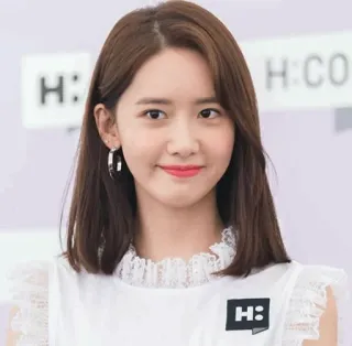 🐚 H: mulher, retrato, coreana, atriz, celebridade, moda whatsapp sticker