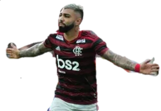 ❤️ Gabriel Barbosa football, soccer, player, athlete, Gabriel Barbosa, Flamengo telegram sticker