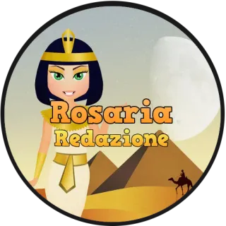 🙎‍♀️ Rosaria Redazione Mesir, piramida, unta, gurun, kartun, wanita, Mesir kuno telegram sticker