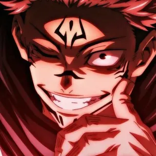 Sukuna  @anime_sticks telegram stickers
