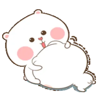 ❤ Bär, niedlich, Cartoon, Tier, knuddelig, kawaii telegram sticker