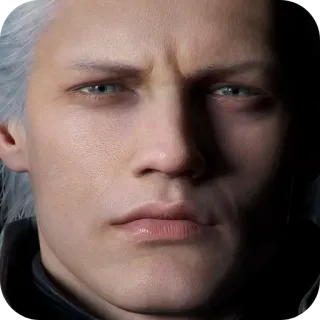 😐 Vergil Devil May Cry telegram sticker
