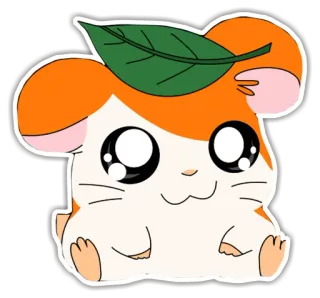🐹 хомяк, милый, животное, мультик, каваий, питомец, млекопитающее telegram sticker