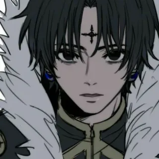 😙 Chrollo Lucilfer Hunter x Hunter anime, chrollo, lucilfer, hunter x hunter, phantom troupe whatsapp sticker