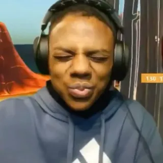 😶 IShowSpeed YouTube ishowspeed, streamer, reaction, youtuber, funny, headset, gaming telegram sticker
