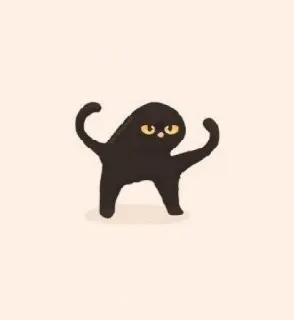 🐱 chat, mème, chat en colère, chat maudit, drôle, animal telegram sticker