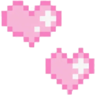 💖 Herz, Pixelkunst, Rosa, Liebe, Valentinstag, Grafik whatsapp sticker