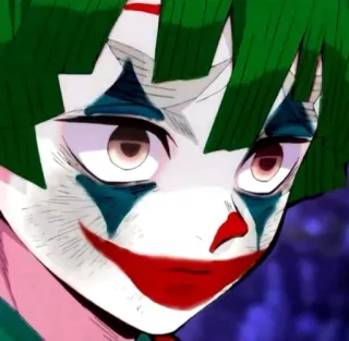 🤡 Joker joker, clown, villain, dc comics, character whatsapp sticker