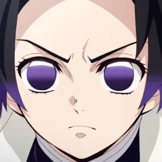 🦋 Shinobu Kocho Demon Slayer Аниме, Манга, Шинобу Кочо, Клинок, рассекающий демонов whatsapp sticker