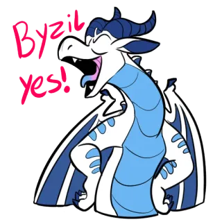 👍 Byzil Byzil
yes! 龙, 卡通, 快乐, 是, 动物, 角色 telegram sticker