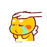 😭 triste, pleurer, réconfort, ange, mignon, dessin animé telegram sticker