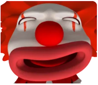 🤡 Clown, gruselig, unheimlich, Horror, lustig, Cartoon whatsapp sticker