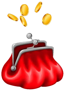 👛 uang, koin, dompet, keuangan, kekayaan, investasi, mata uang telegram sticker