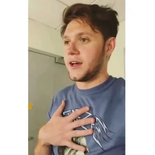 😱 Niall Horan musician, singer, person, celebrity, man, male telegram sticker