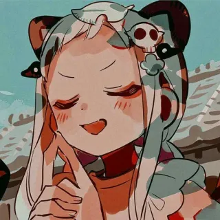 Nene Yashiro by: @Mita_Loli telegram stickers