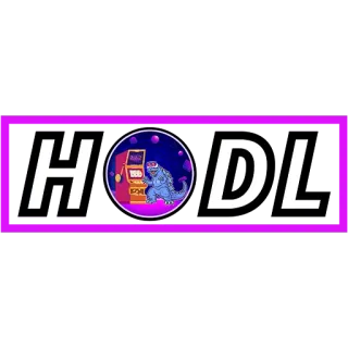 💵 HODL hodl, 仮想通貨, モンスター, アーケード, 金融, ミーム telegram sticker