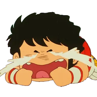 😿 crying, sad, anime, upset, cartoon, emotional telegram sticker