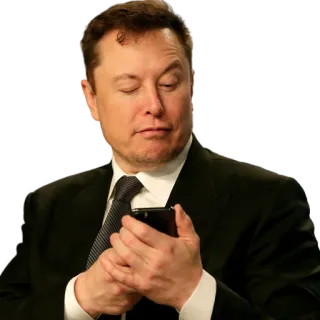 🤨 Elon Musk Elon Musk, Tecnologia, Empresário, Internet telegram sticker