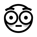 😳 black, solid, background, empty, simple, blank, plain whatsapp sticker