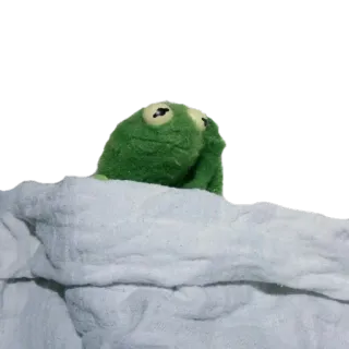 😴 Kermit kermit, grenouille, mème, marionnette, drôle, vert, mignon telegram sticker
