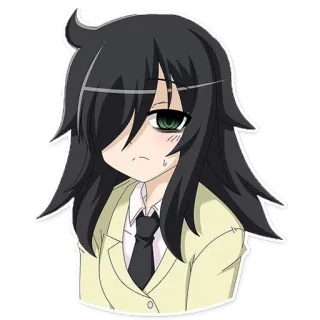 Kuroki Tomoko whatsapp stickers