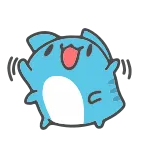 😝 Tier, süß, Katze, Aufkleber telegram sticker