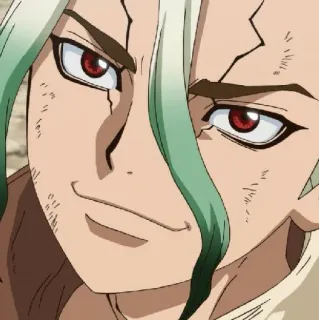 💈 Senku Ishigami Dr. Stone Anime, Dr. Stone, Senku, Ishigami, Wissenschaft, Wissenschaftler telegram sticker