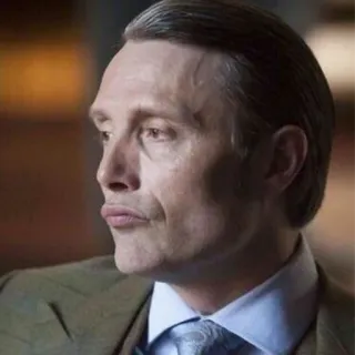 😗 Hannibal Lecter Hannibal ハンニバル, レクター, ドラマ, テレビドラマ, 人食い telegram sticker