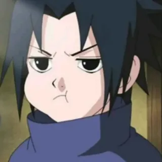 🧡 Sasuke Uchiha Naruto саске, uchiha, наруто, аниме, манга, милый, мультфильм telegram sticker