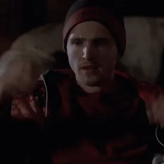 🚬 Jesse Pinkman Breaking Bad Jesse Pinkman, Breaking Bad, freaking out, panic, stress, Aaron Paul, reaction telegram sticker