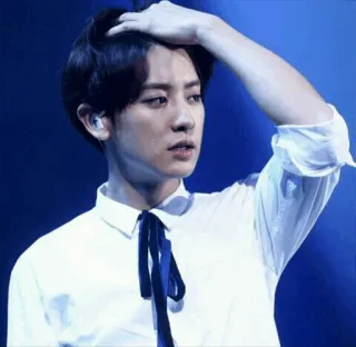 😒 Chanyeol Chanyeol, K-pop, EXO, Korean, singer, performer, music, artist telegram sticker