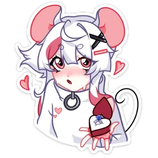 😮 Anime, Carino, Fidanzamento, Topo, Anello, Amore, Proposta di matrimonio whatsapp sticker