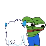 🤗 Pepe the Frog Pepe, kikker, internet meme, meme whatsapp sticker