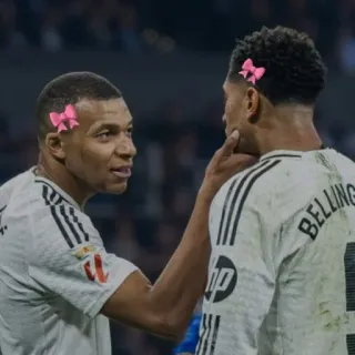 💋 Kylian Mbappé and Jude Bellingham Real Madrid BELLING telegram sticker